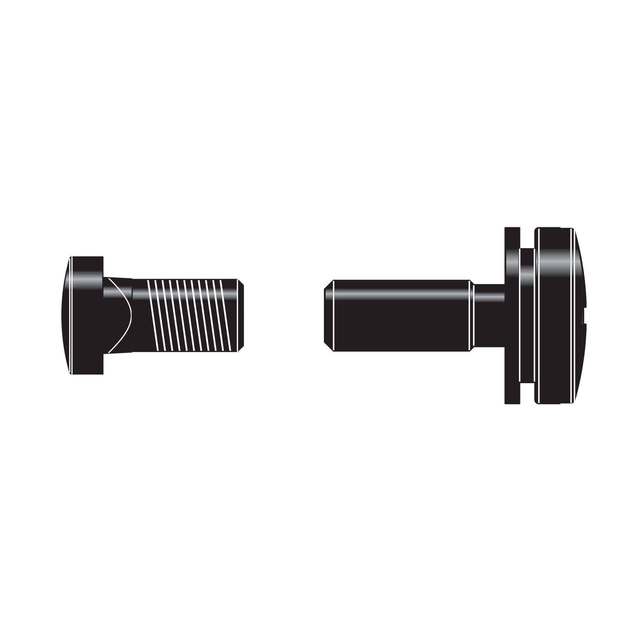 601/90 Replacement kit screw and nut