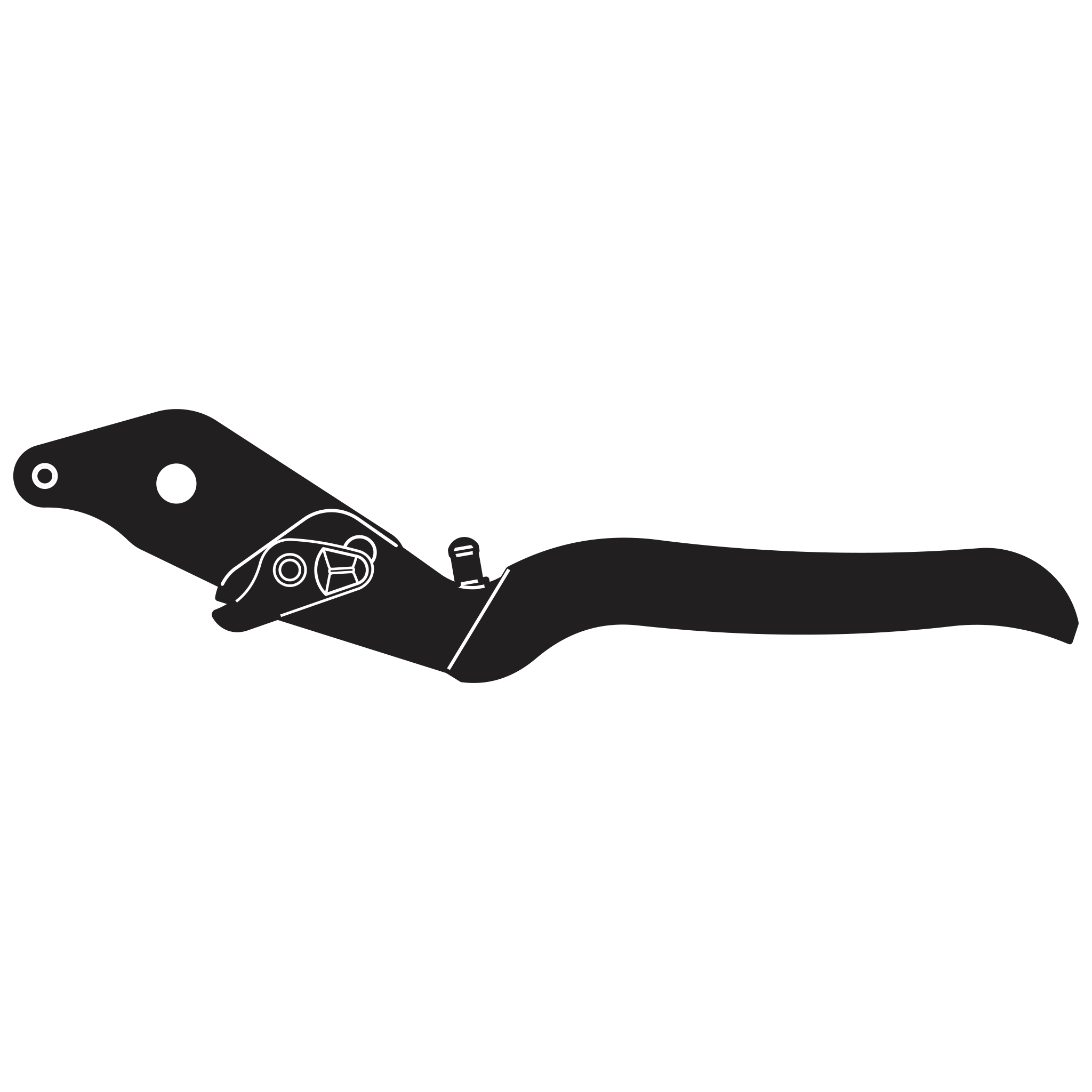 5/13 Complete handle assembly without blade - Product - Main View