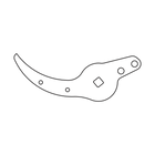 100/4 Counter blade with screw