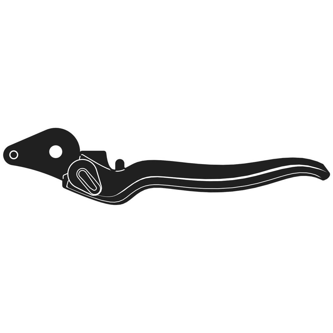 160L/1 Complete handle assembly without blade - Product - Main View