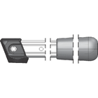 211/42 Aluminium handles length 46 cm (18.1 in.)