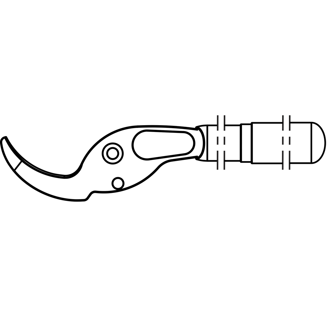 220/1 Handle with counter blade - Product - Main View