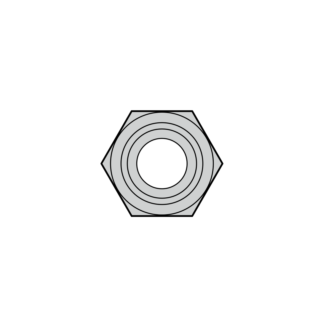 300/9 Nut - Product - Main View