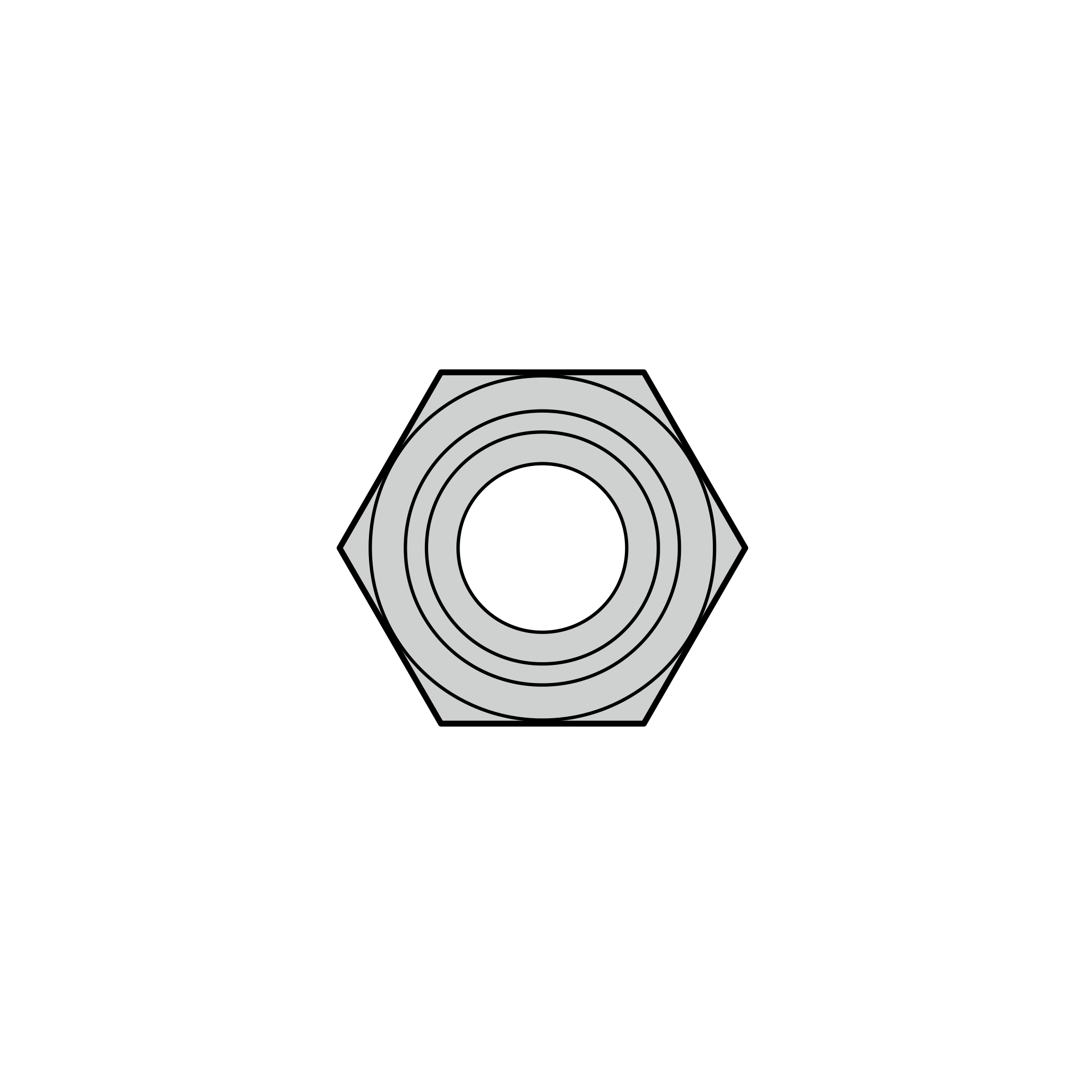 300/9 Nut - Product - Main View