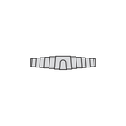 50/11 Nickel plated spring
