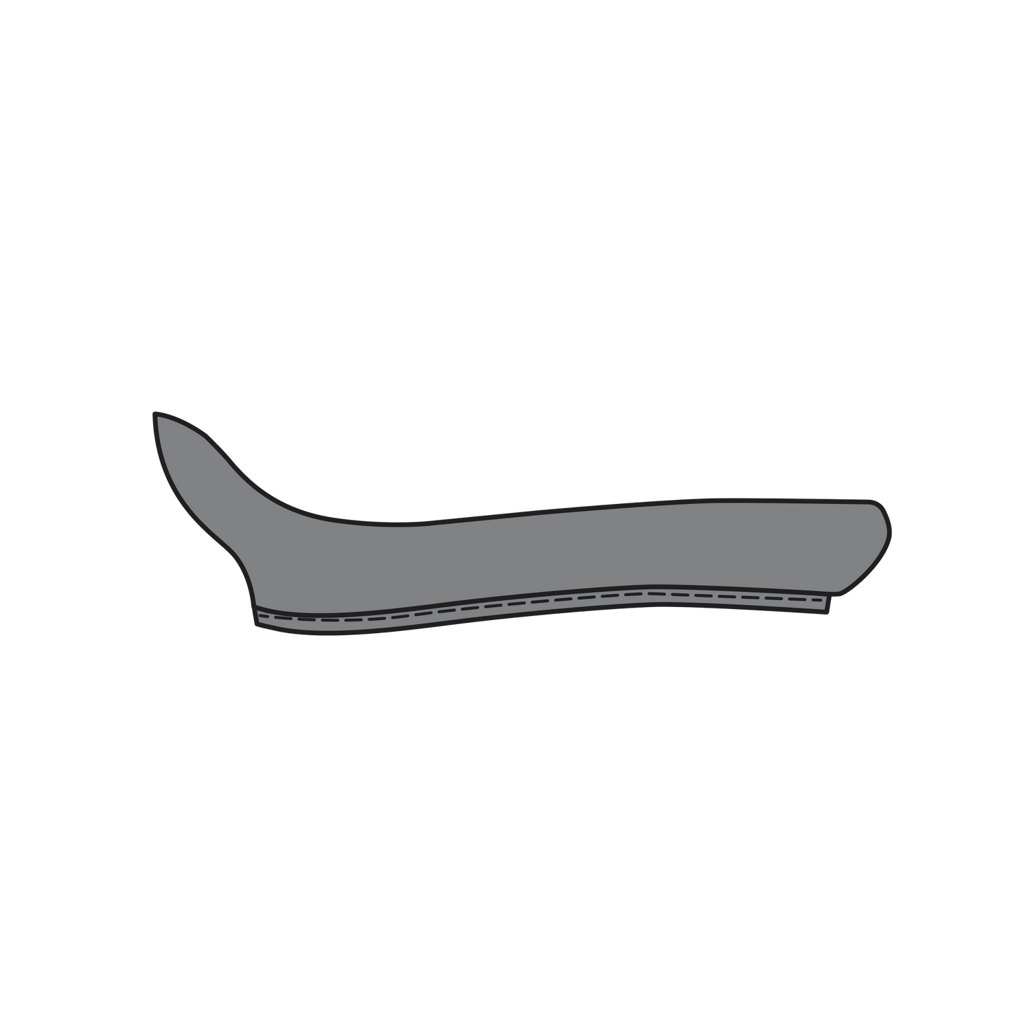 6/36br Elite Blade handle grip brown leather - Product - Main View