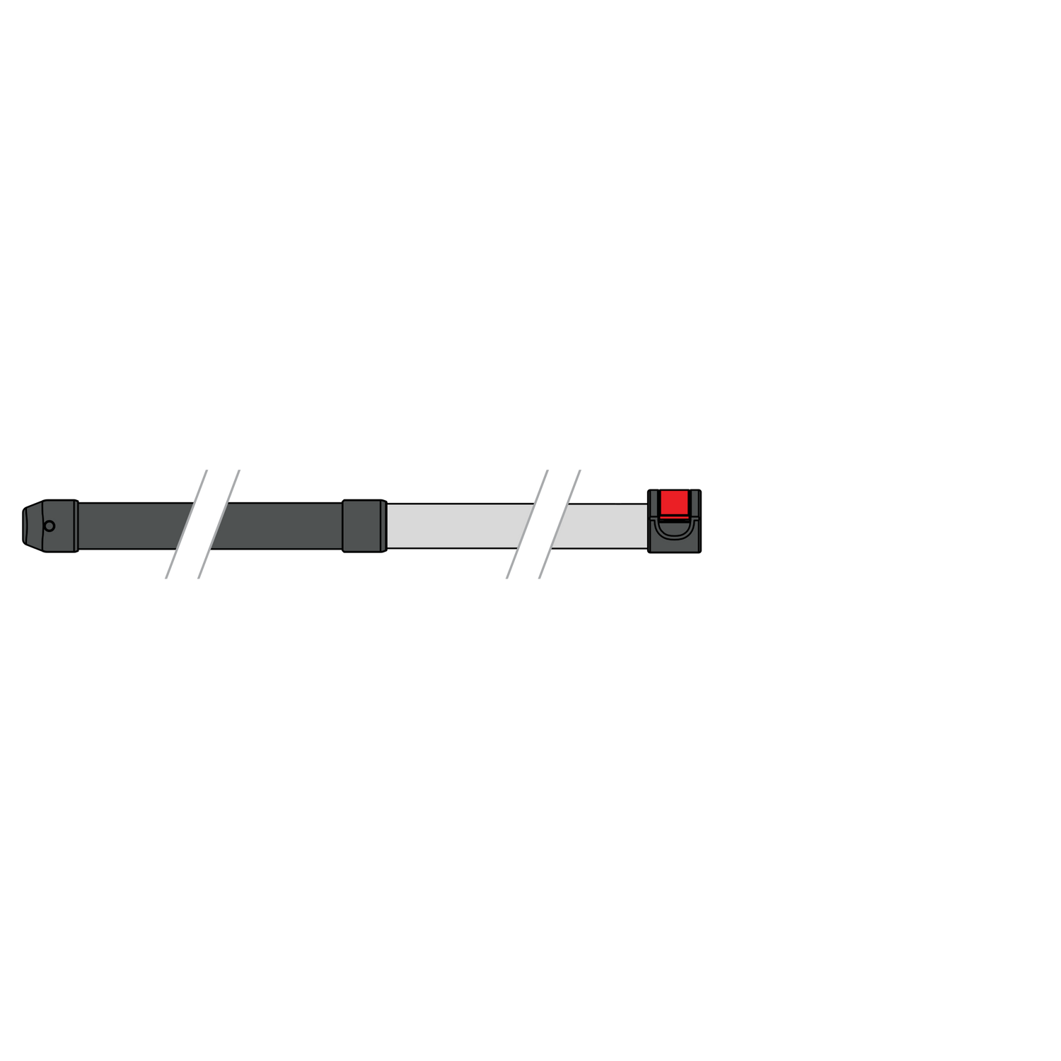 684/90 Tube inférieur