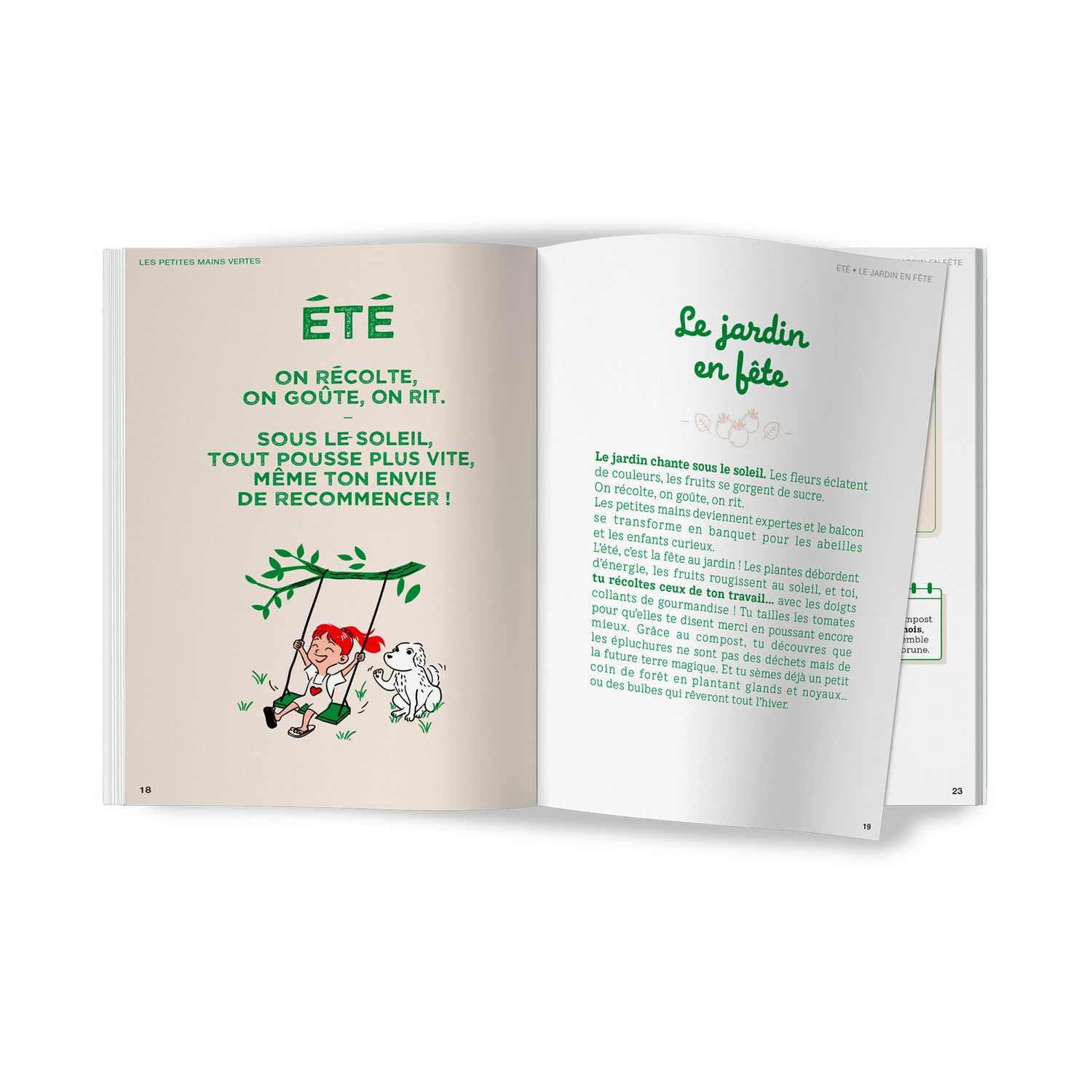 Les petites mains vertes