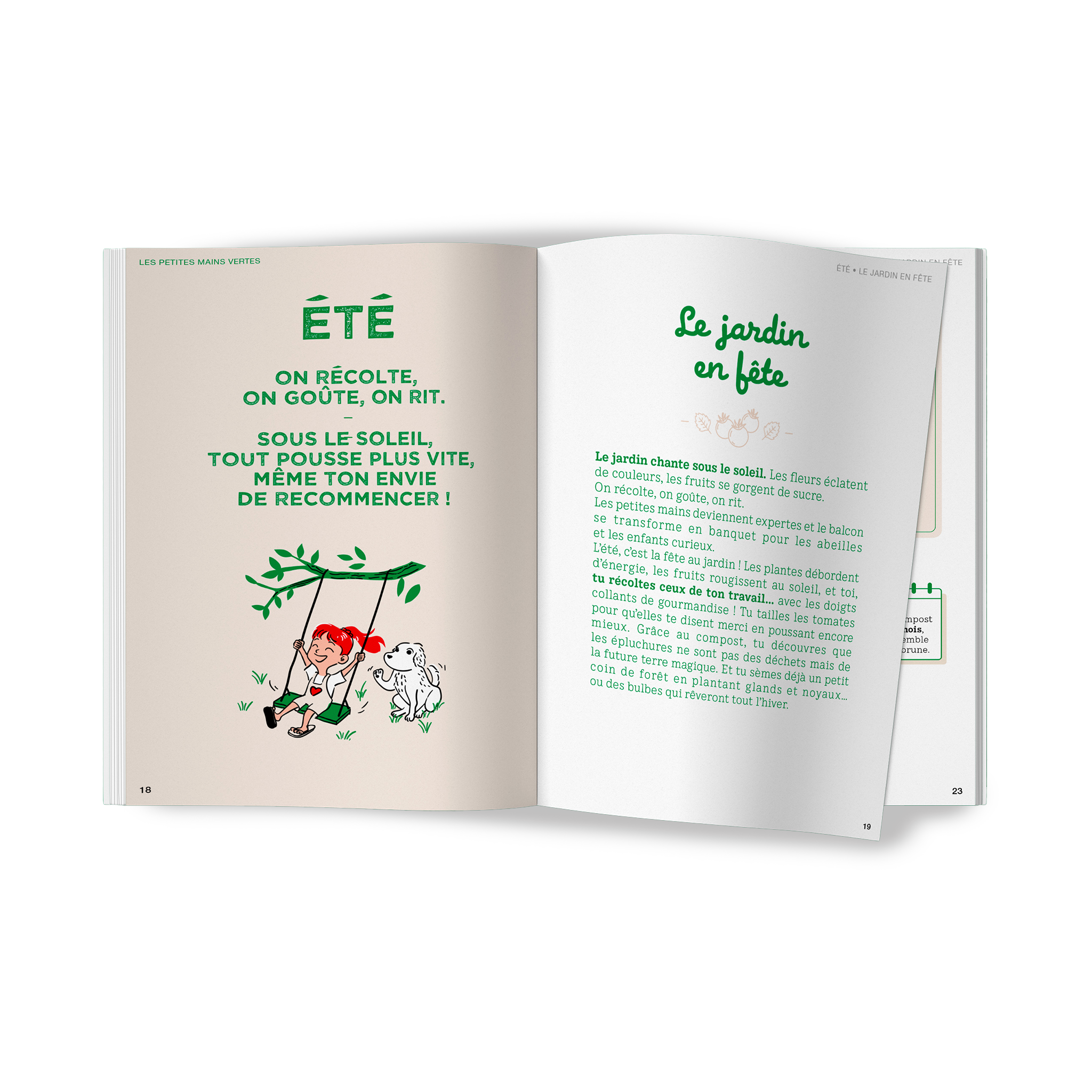 Les petites mains vertes