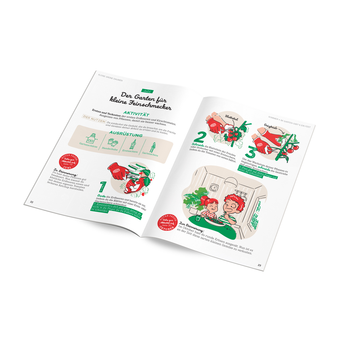 Kleine grüne Daumen