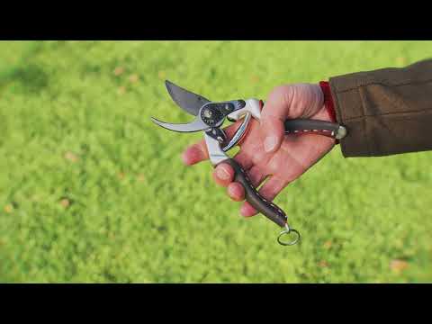 FELCO 8 Elite Pruning Shears | Leather Grips, Large-Hand Size